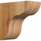 Ekena Millwork Carmel Rough Sawn Corbel, Western Red Cedar, 4"W x 8"D x 8"H COR04X08X08CAR00RWR - alternate 1